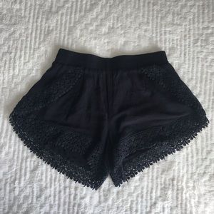 Black shorts